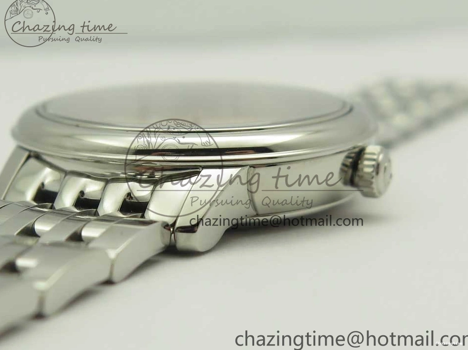 0712 De Ville Prestige Ladies 32.7mm SS MKF 1:1 Best Edition White Dial RG Markers on SS Bracelet MIYOTA Soft 7970